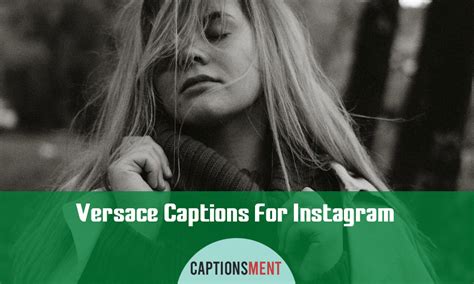 versace caption|100+ Versace Instagram Captions + Free AI Caption Generator.